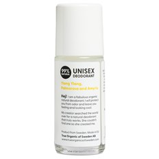 True Organic of Sweden Undercover Agent Deodorant - Ylang Ylang & Palmarosa, 50 ml