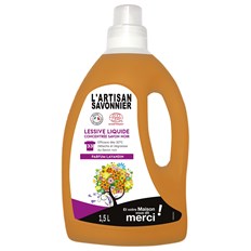 L'Artisan Savonnier Tvättmedel med Svartsåpa, 1,5 L