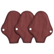 Imse Tvättbara Trosskydd String - Warm Brown, 3-pack