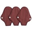 Imse Tvättbara Trosskydd String - Warm Brown, 3-pack