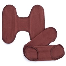 Imse Ekologiska Trosskydd Snap Free - Warm Brown, 3-pack