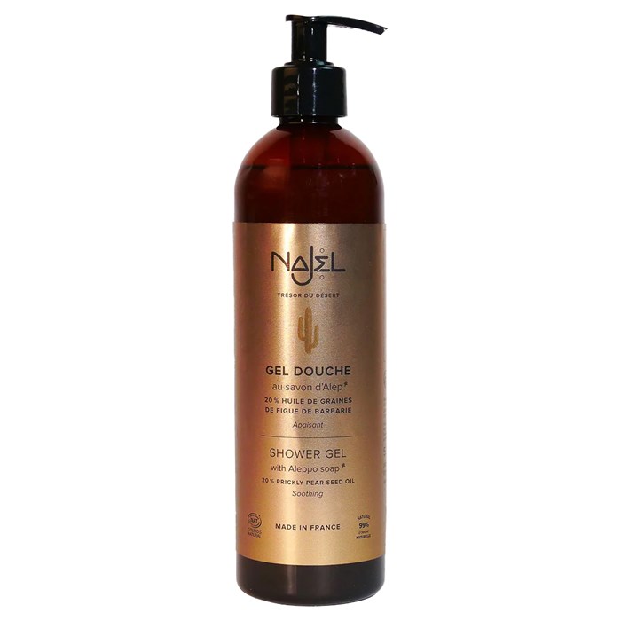 Najel Aleppo Soap Shower Gel med Kaktusfikonfröolja, 500 ml