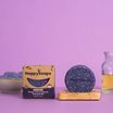 HappySoaps Shampoo Bar - Bright Violet, 70 g