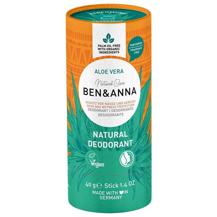 Ben & Anna Natural Soda Deo Stick Aloe Vera, 40 g