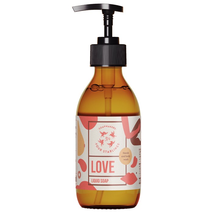 Four Starlings Love Liquid Soap, 300 ml