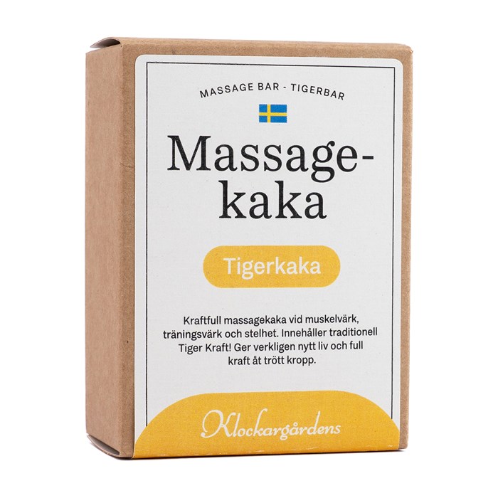 Klockargårdens Massagekaka Tigerkaka, 50 g