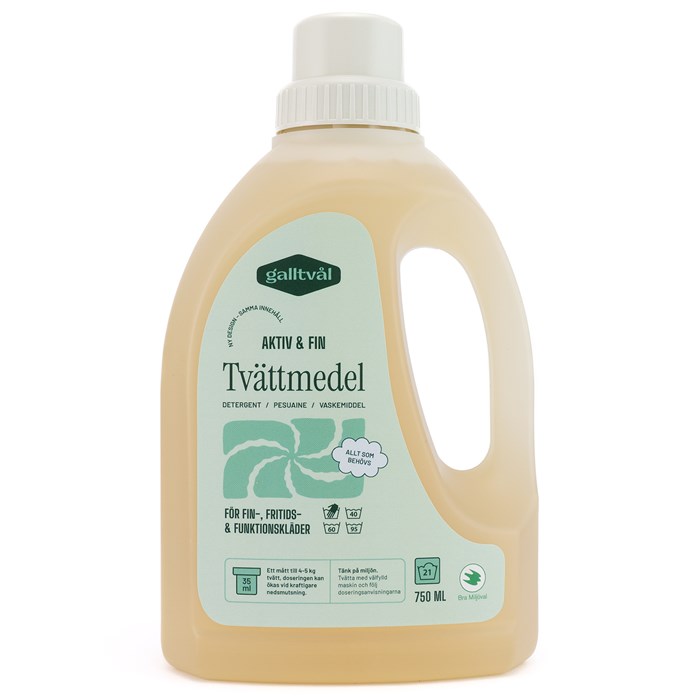 Galltvål Tvättmedel Aktiv & Fin, 750 ml