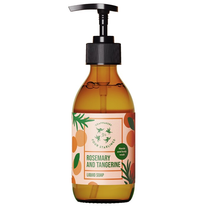 Four Starlings Rosemary & Tangerine Liquid Soap, 300 ml