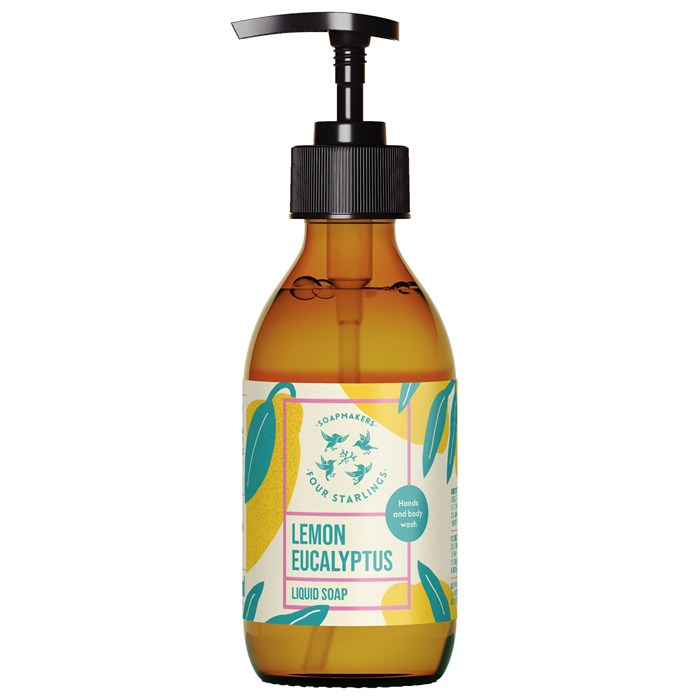 Four Starlings Lemon Eucalyptus Liquid Soap, 300 ml