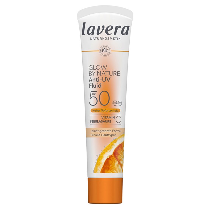 Lavera Glow By Nature Anti-UV Fluid SPF 50, 40 ml