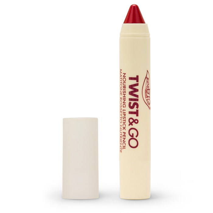 puroBIO Cosmetics Twist & Go Nourishing Lipstick Pencil, 2,9 g