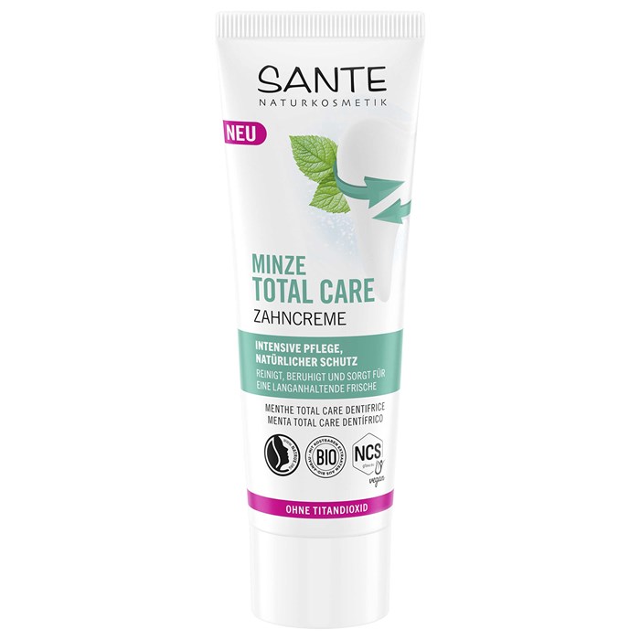 Sante Total Care Tandkräm Mint, 75 ml