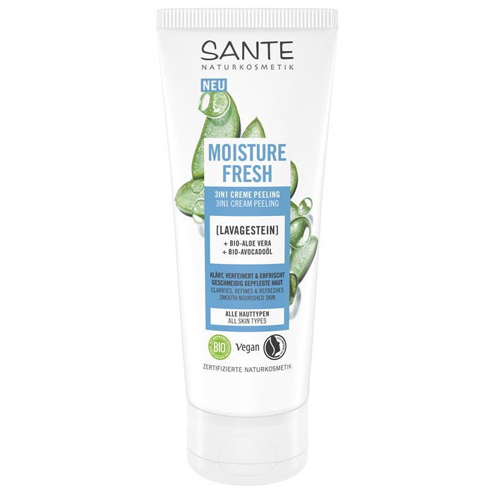 Sante Moisture Fresh 3-in-1 Cream Peeling, 100 ml