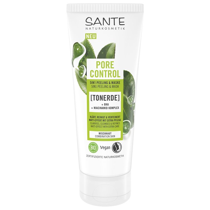 Sante Pore Control 5-in-1 Peeling & Mask, 100 ml