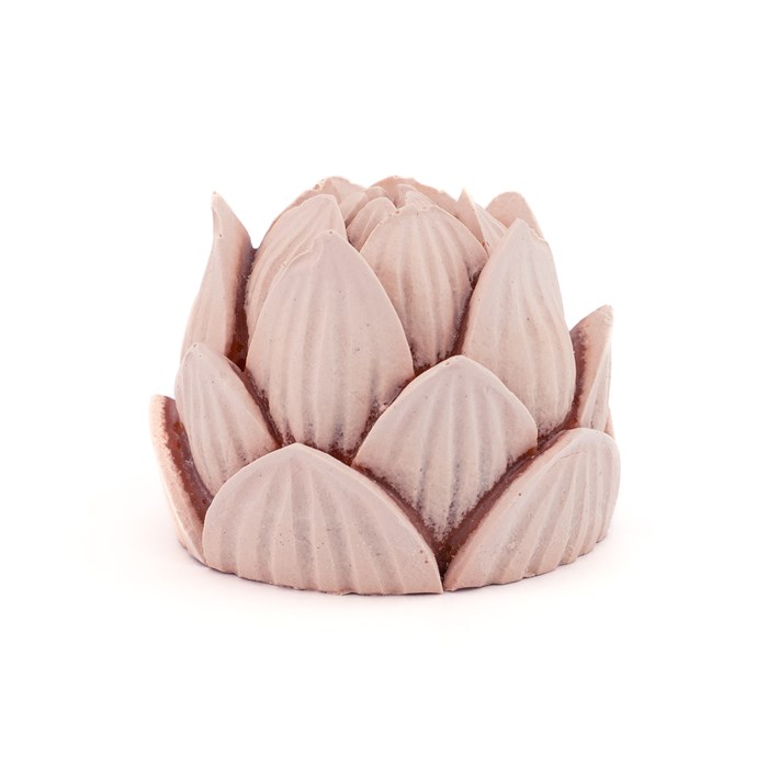 Järna Tvåleri Fast Disktvål Rosa lotus, ca. 80 g