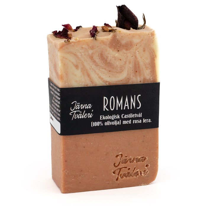 Järna Tvåleri Ekologisk Castiletvål Romans, ca. 120 g