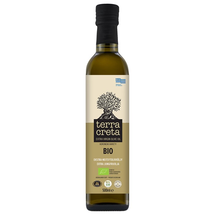 Terra Creta Ekologisk Extra Virgin Olivolja, 500 ml