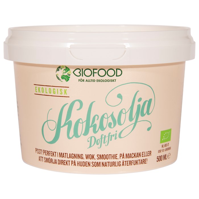 Biofood Ekologisk Kokosolja Doftfri