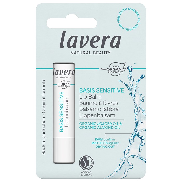 Lavera Basis Sensitive Lip Balm, 4,5 g