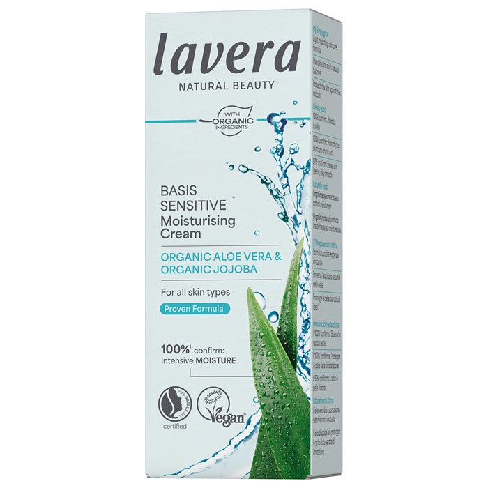 Lavera Basis Sensitive Moisturising Cream, 50 ml