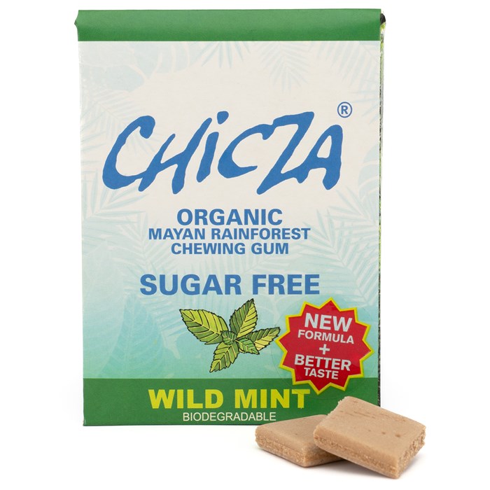 Chicza Ekologiskt Tuggummi Sockerfritt - Wild Mint, 30 g