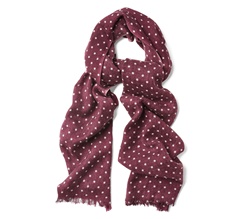 GANT Dotted Wool Scarf