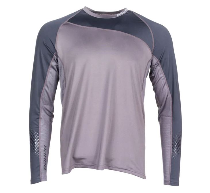 Bauer Essential Long Sleeve Base Layer Top Youth