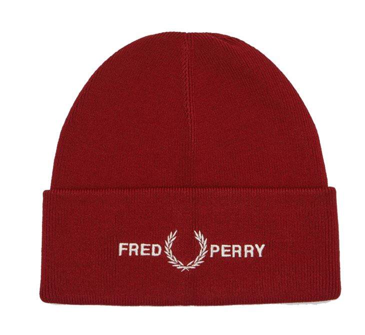 Fred Perry Graphic Beanie