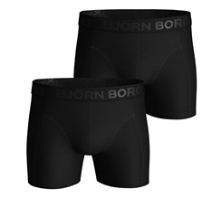 Björn Borg Solid Shorts 2-Pack Herr