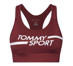 Tommy Hilfiger Medium Logo Sports Bra Dam