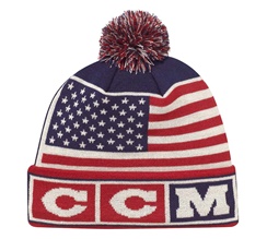 CCM Flag Pom Knit Team USA