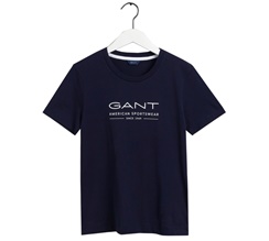 GANT Logo T-shirt Dam