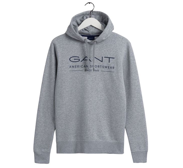 GANT Logo Sweat Hoodie Herr
