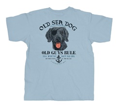 Old Guys Rule Old Sea Dog T-shirt Herr