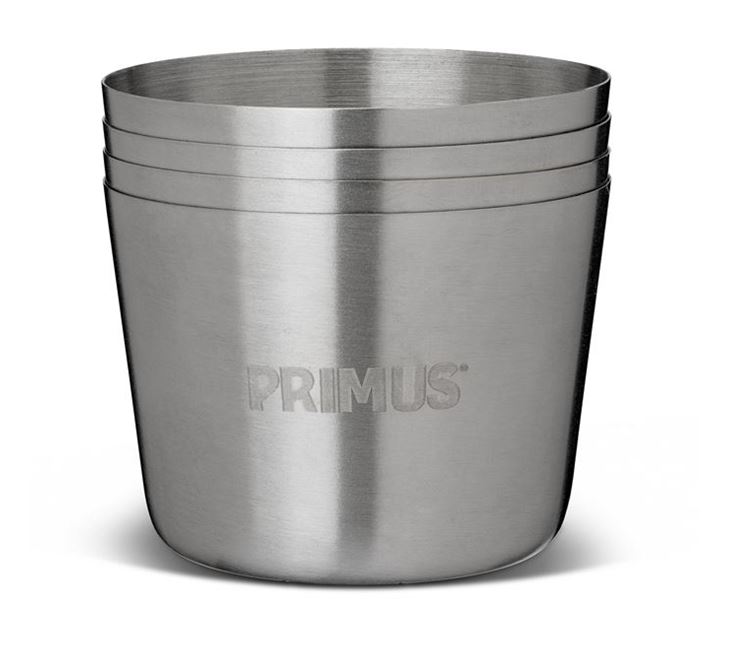 Primus Shot Glass Stainless Steel 4pcs