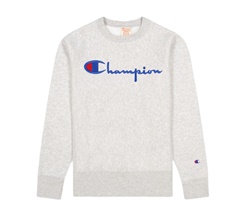 Champion Embroidered Script Logo Reverse Weave Sweatshirt Herr