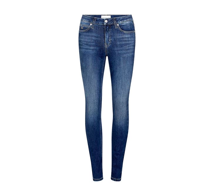 Calvin Klein Mid Rise Skinny Jeans Dam