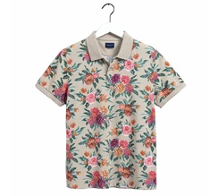 GANT Dahlia Print Piqué Polo Shirt