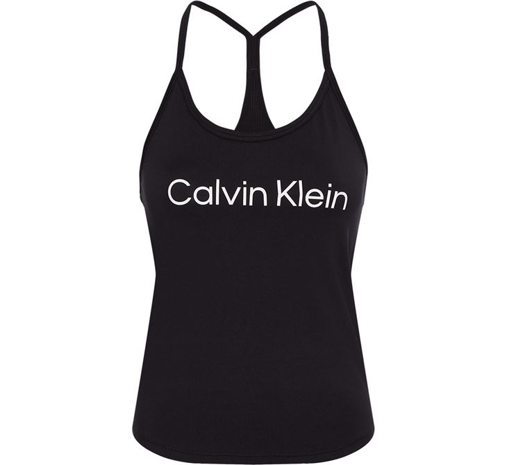 Calvin Klein Logo tank gym top dam