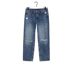 GANT Camie Relaxed Fit Cropped Ripped Jeans Dam