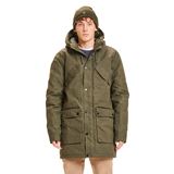 Knowledge Cotton Long Quilted Jacket Nordic Legacy Herr