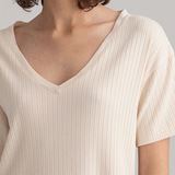 GANT Detail Slit Long-Short Sleeve T-shirt Dam