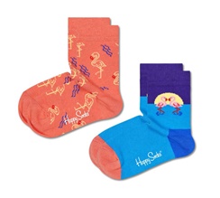 Happy Socks 2-Pack Kids Flamingo Socks Junior