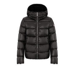 Colmar Iridescent Down Jacket With Fixed Hood And Maxi Collar Dam