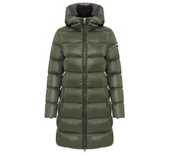 Colmar Long Iridescent Down Jacket With Fixed Hood Dam