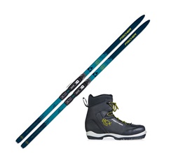 Fischer Transnordic 59 Twin Skin Paket Inkl. Rottefella BC Man