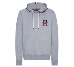 Tommy Hilfiger TH Monogram Embroidery Hoody Herr