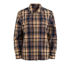Knowledge Cotton Earth Colors Checkred Overshirt Dam