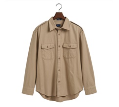 GANT Relaxed Fit Solid Twill Shirt Herr