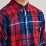 GANT Teen Boys Plaid Flannel Shirt Junior